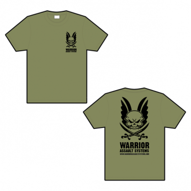 "Warrior" T-Shirt – OD Green (W-TSHIRT-OD) 2