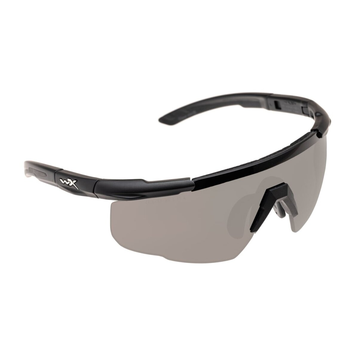 „Wiley X“ Eye Protection – Saber Advanced Grey / Clear – Black „Wiley X“ Eye Protection – Saber Advanced Grey / Clear – Black