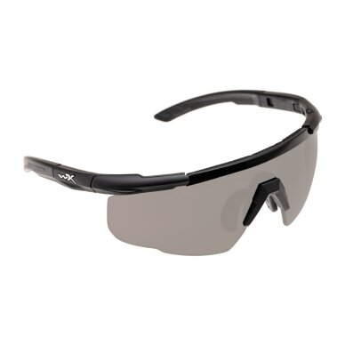„Wiley X“ Eye Protection – Saber Advanced Grey / Clear – Black „Wiley X“ Eye Protection – Saber Advanced Grey / Clear – Black